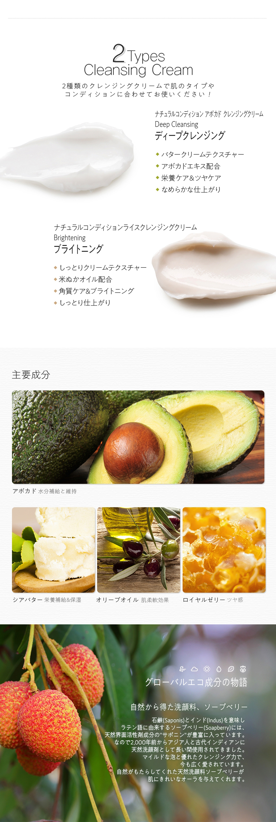 ザ セム ナチュラルコンディション アボカドクレンジング